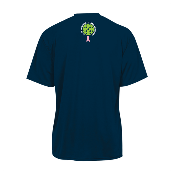 2025 - OPTION 1 - Special Edition Dink for Pink Islandwalk Pickleball Men's Performance T-Shirt