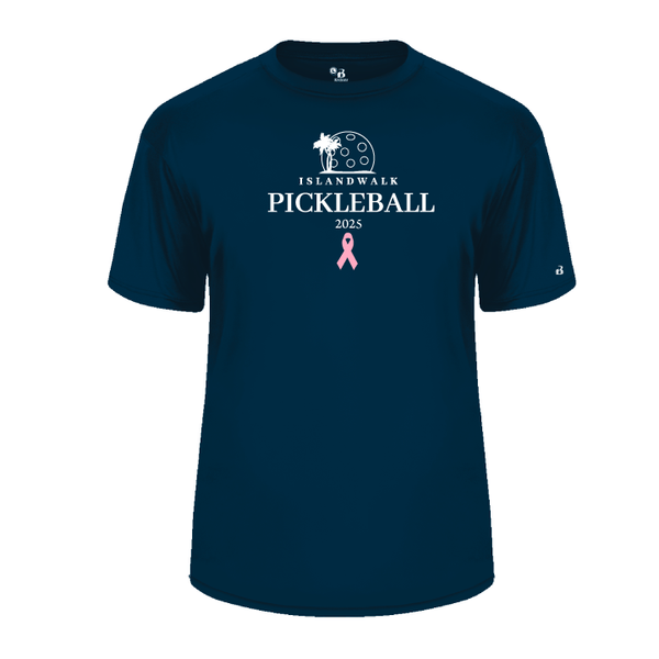2025 - OPTION 1 - Special Edition Dink for Pink Islandwalk Pickleball Men's Performance T-Shirt