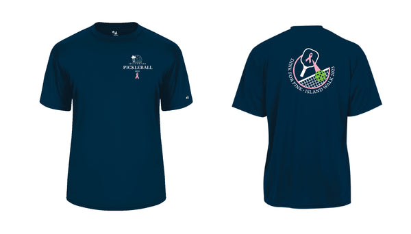 2025 - OPTION 2 - Special Edition Dink for Pink Islandwalk Pickleball Men's Performance T-Shirt