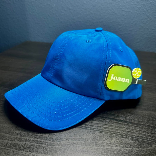 Personalized Pickleball Paddle Name Tag - Bag Tag - Magnet