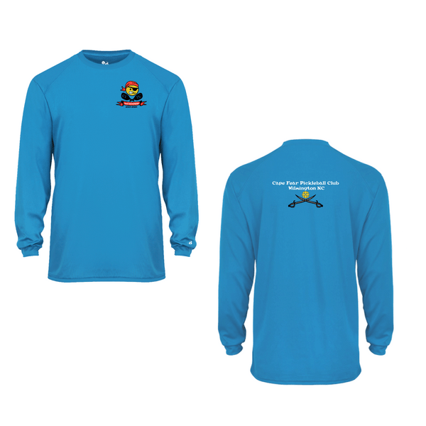 Cape Fear 2025 Anniversary Pickleball Club Men's Performance Long Sleeve Shirt