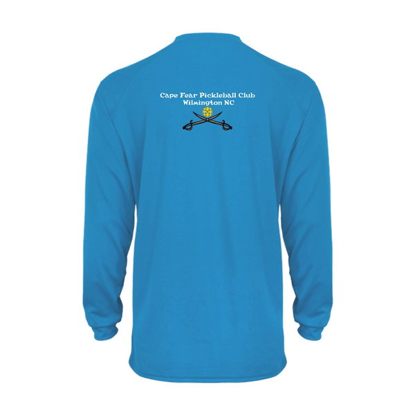 Cape Fear 2025 Anniversary Pickleball Club Men's Performance Long Sleeve Shirt