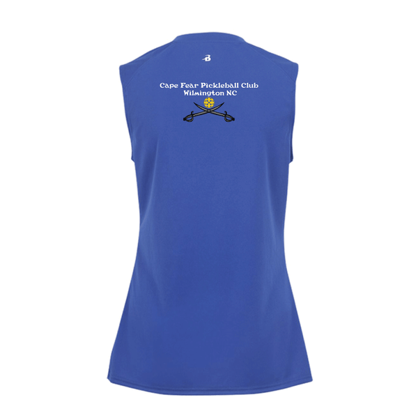 Cape Fear 2025 Anniversary Pickleball Club Ladies Performance Sleeveless Tank