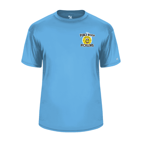 2024 Peace River Picklers Pickleball Men's Performance Short Sleeve Shirt - Design 4