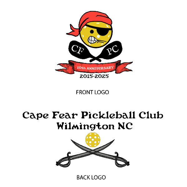 Cape Fear 2025 Anniversary Pickleball Club Ladies Performance Racerback