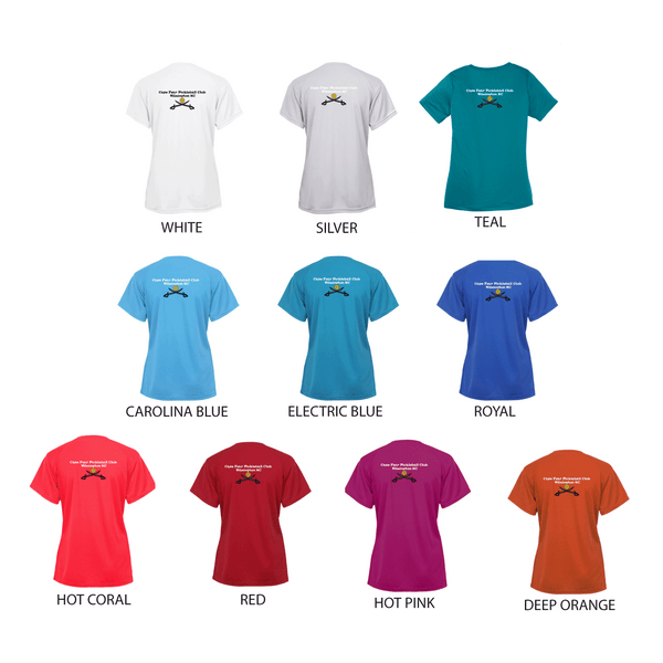 Cape Fear 2025 Anniversary Pickleball Club Ladies Performance Short Sleeve T-Shirt