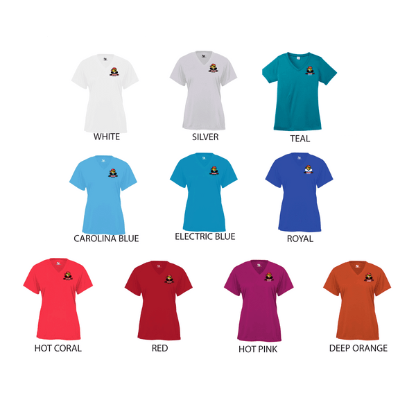 Cape Fear 2025 Anniversary Pickleball Club Ladies Performance Short Sleeve T-Shirt