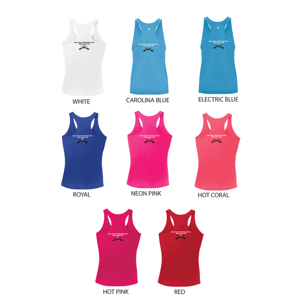 Cape Fear 2025 Anniversary Pickleball Club Ladies Performance Racerback