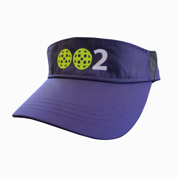 002 Pickleball Embroidered Performance Dri-Fit Visor by Pickleball Xtra