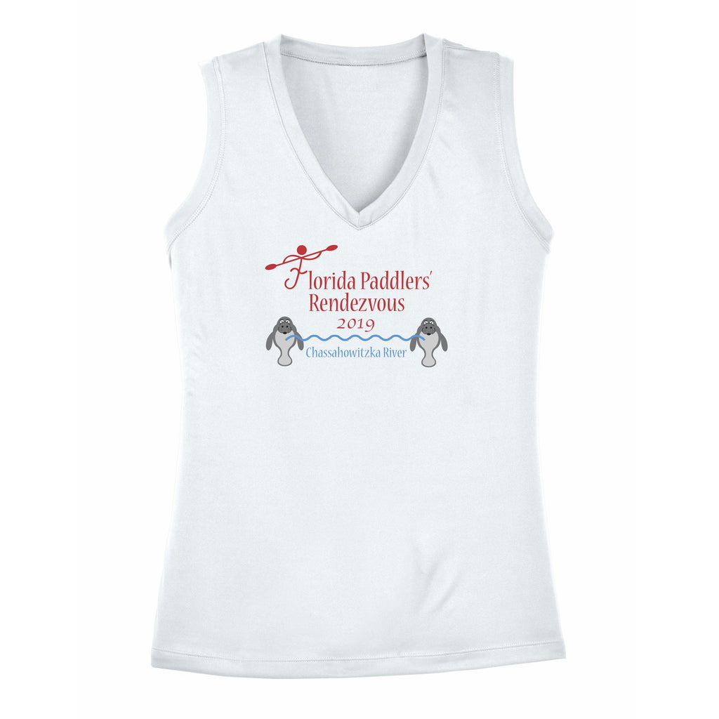 2019 Official Florida Paddlers Rendezvous Ladies Performance Sleeveless Tank