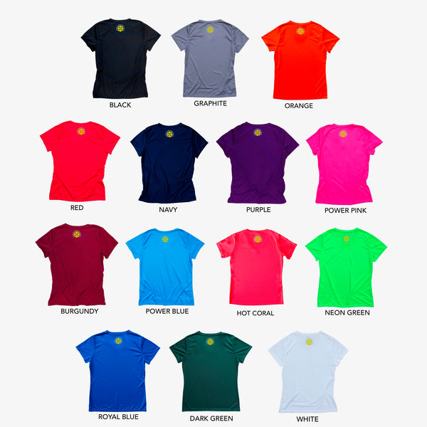 2019 Aspen Colorado Pickleball Ladies Performance T-Shirt