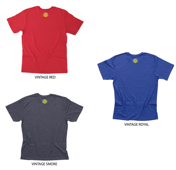 2019 Aspen Colorado Pickleball Men's Cotton Blend T-Shirt