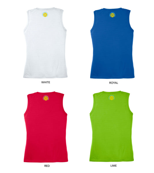 2019 Aspen Colorado Pickleball Ladies Performance Sleeveless Tank