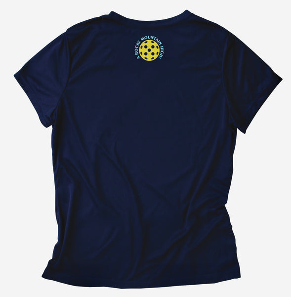 2019 Aspen Colorado Pickleball Ladies Performance T-Shirt