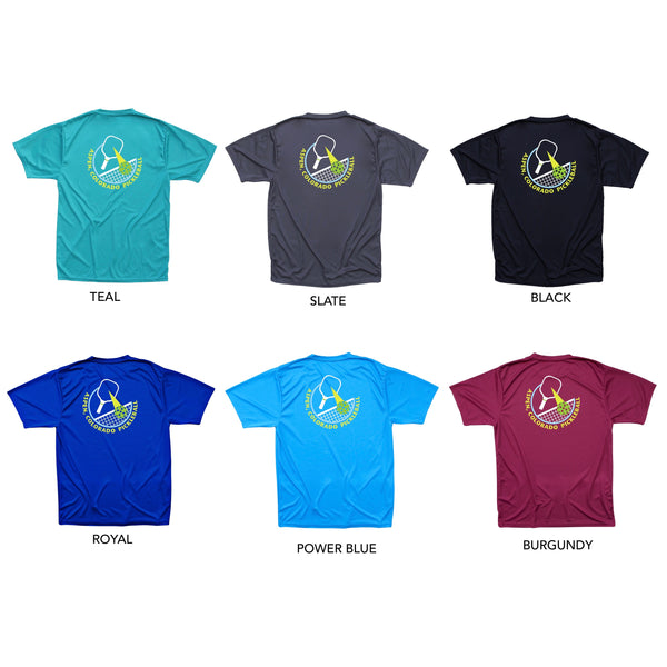 Aspen Colorado Pickleball Club Ladies & Men's Performance T-Shirt