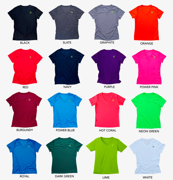 Aspen Pickleball Ladies Performance T-Shirt - Colorado Pickleball - Back Logo