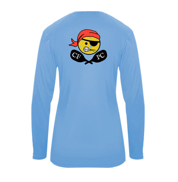 Cape Fear Pickleball Club Ladies Performance Long Sleeve T-Shirt - Option 1