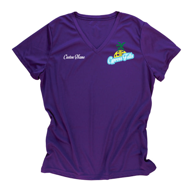 Add custom Name to Cypress Falls T-shirts