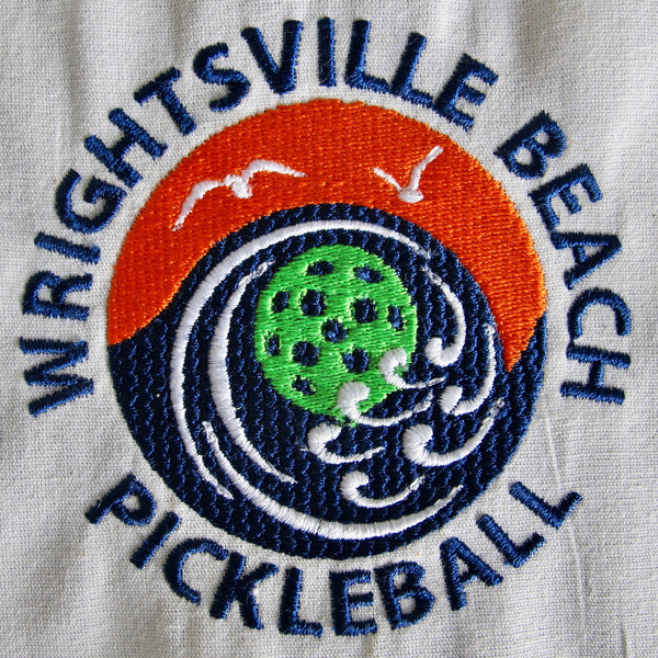Wrightsville Beach Pickleball Embroidered Performance Dri-Fit Hat by Pickleball Xtra