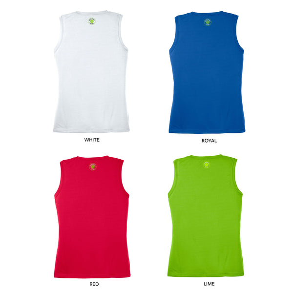 Aspen Pickleball Ladies Performance Sleeveless Tank - Front Logo