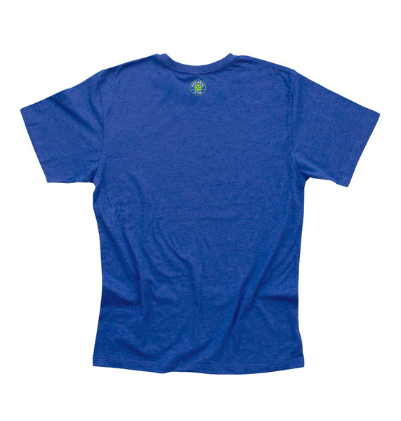 Wrightsville Beach Pickleball Men's Vintage Casual Cotton Blend T-Shirt - Front Logo