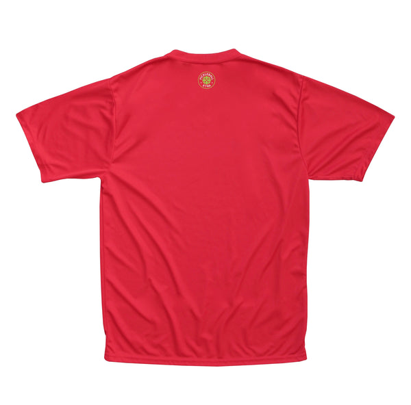 HO HO HO!! Mens Pickleball Christmas T-Shirt - Performance Dri-Fit