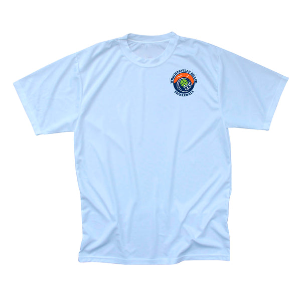 Wrightsville Beach Pickleball Men's Performance T-Shirt - Front Chest Logo