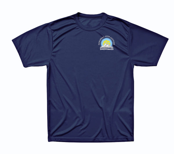 Snowmass Colorado Pickleball Performance Men's T-Shirt - Design 3