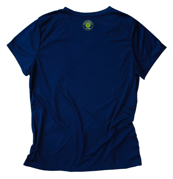 Aspen Pickleball Ladies Performance T-Shirt - Colorado Pickleball Front Chest Logo