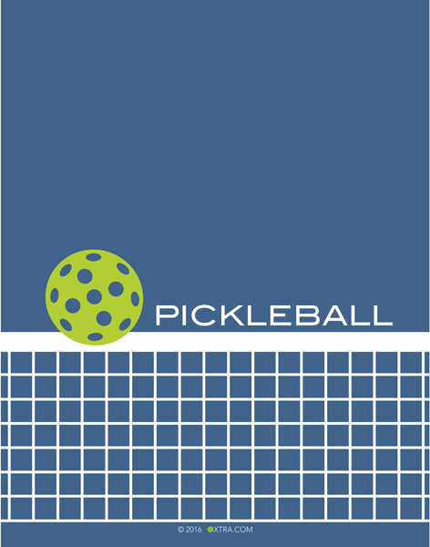 Pickleball Net Art Print - The Love Pickleball Poster