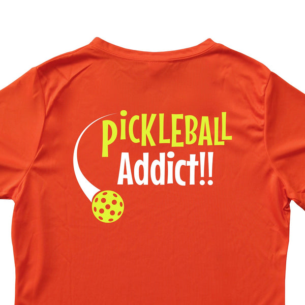 Pickleball Addict Ladies Performance T-Shirt