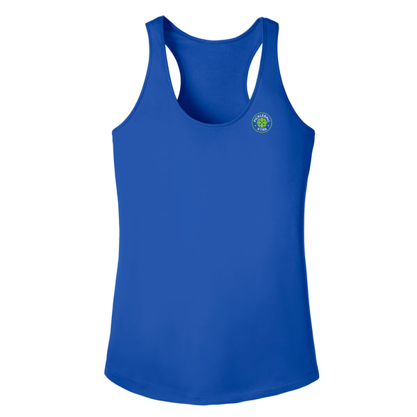 Aspen Pickleball Ladies Performance Racerback Tank - Back Logo