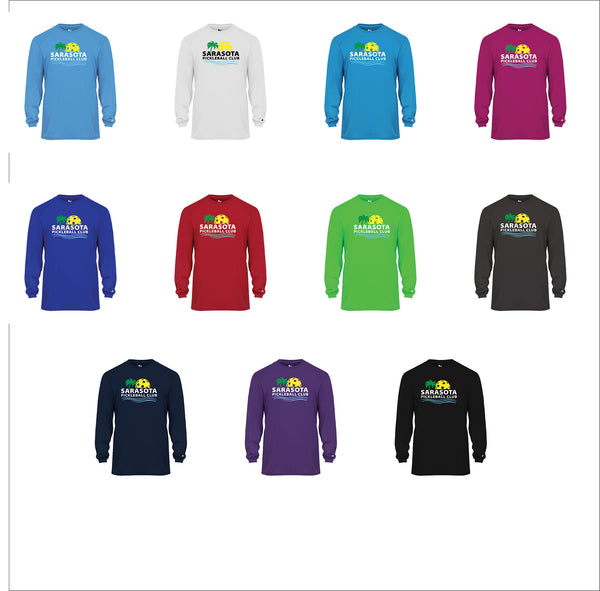 2021 Sarasota Pickleball Club Men's Performance Long Sleeve Shirt