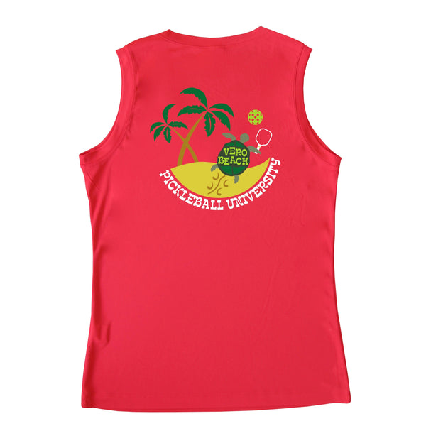 Vero Beach, FL - Pickleball University Club Ladies Performance Tank