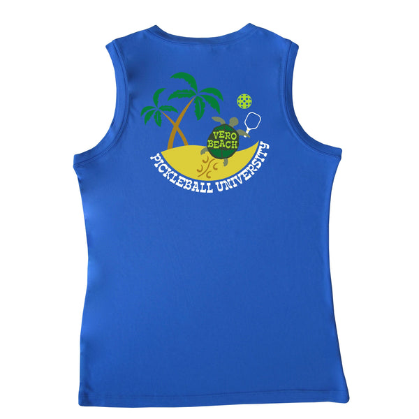 Vero Beach, FL - Pickleball University Club Ladies Performance Tank