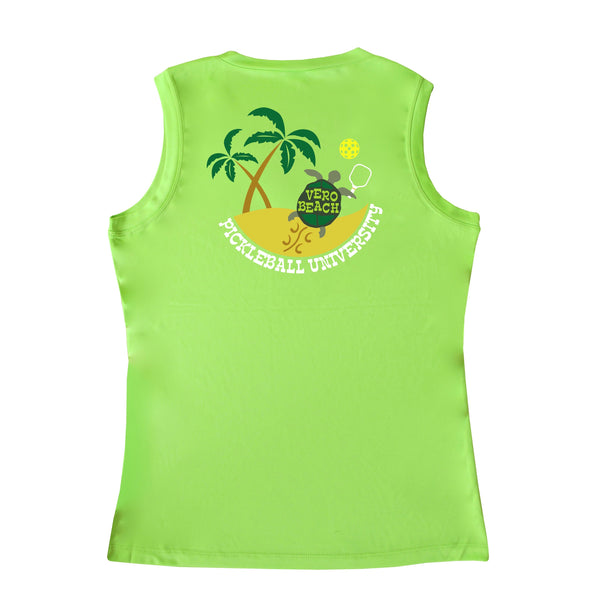 Vero Beach, FL - Pickleball University Club Ladies Performance Tank