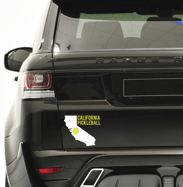 California Pickleball Decal - Bumper Sticker