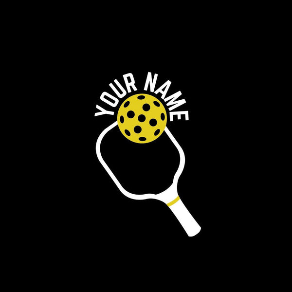 Personalized Pickleball Paddle Decal - Bumper Sticker -