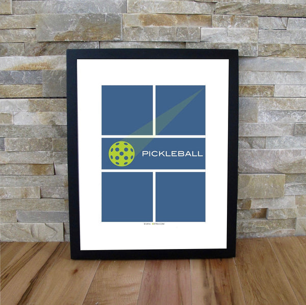 Pickleball Art Print - Pickleball Poster