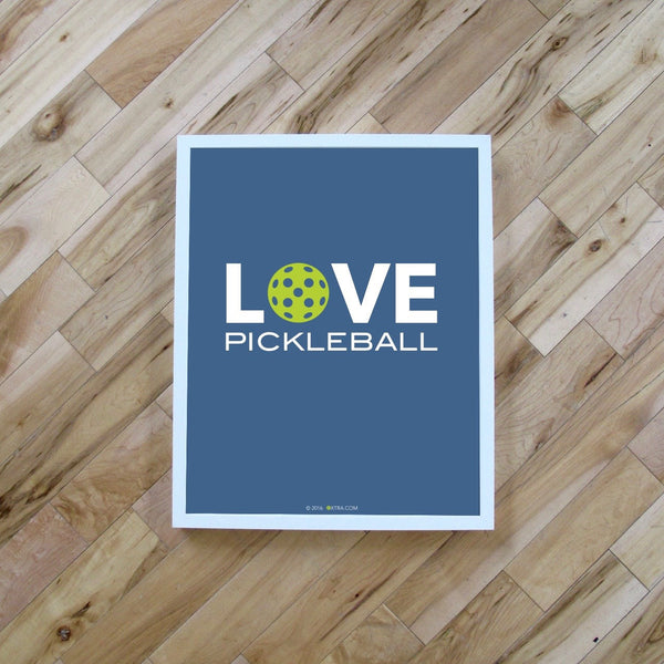 Love Pickleball Art Print - The Love Pickleball Poster