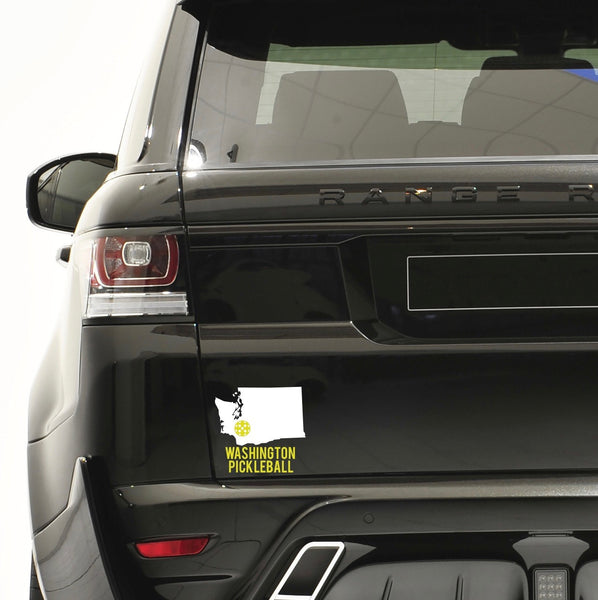 Washington Pickleball Decal - Bumper Sticker -