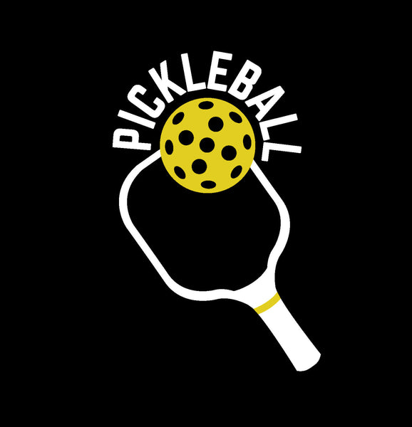 Pickleball Paddle Decal - Bumper Sticker