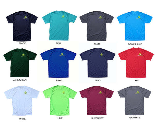 Aspen Pickleball Men's Performance T-Shirt - Front Chest Logo