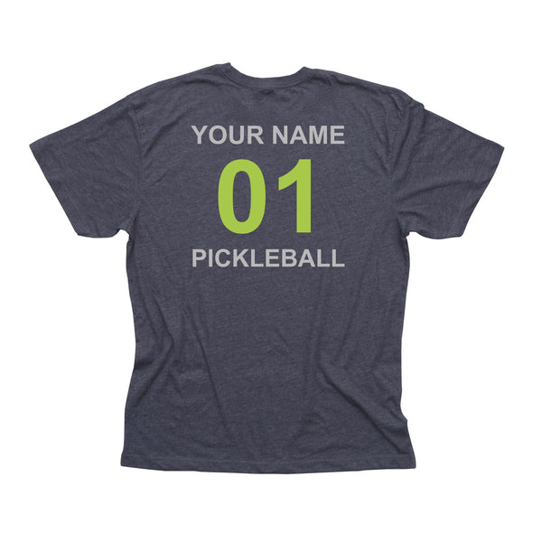 Pickleball Team T-Shirt Mens - Personalized pickleball T-shirt - Vintage Casual Cotton Blend