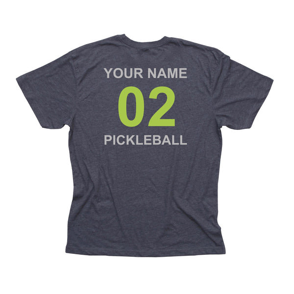 Pickleball Team T-Shirt Mens - Personalized pickleball T-shirt - Vintage Casual Cotton Blend