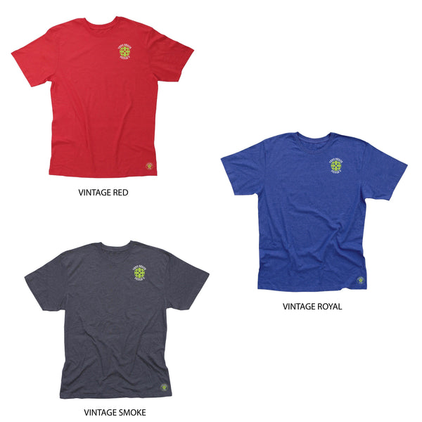 Vero Beach, FL - Pickleball University Club Men's Cotton Blend T-Shirt