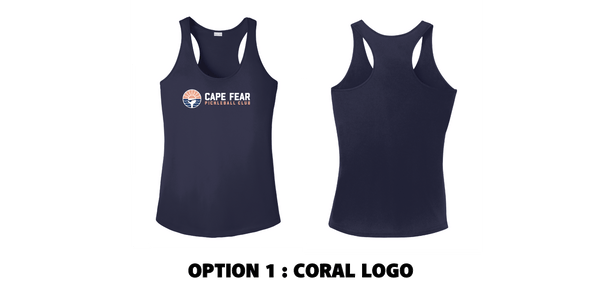 2026 Cape Fear Pickleball Club Ladies Racerback Tank