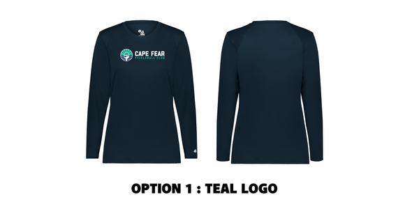 2026 Cape Fear Pickleball Club Ladies Performance Long Sleeve T-Shirt