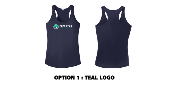 2026 Cape Fear Pickleball Club Ladies Racerback Tank