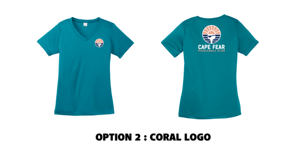 2026 Cape Fear Pickleball Club Ladies Performance Short Sleeve T-Shirt
